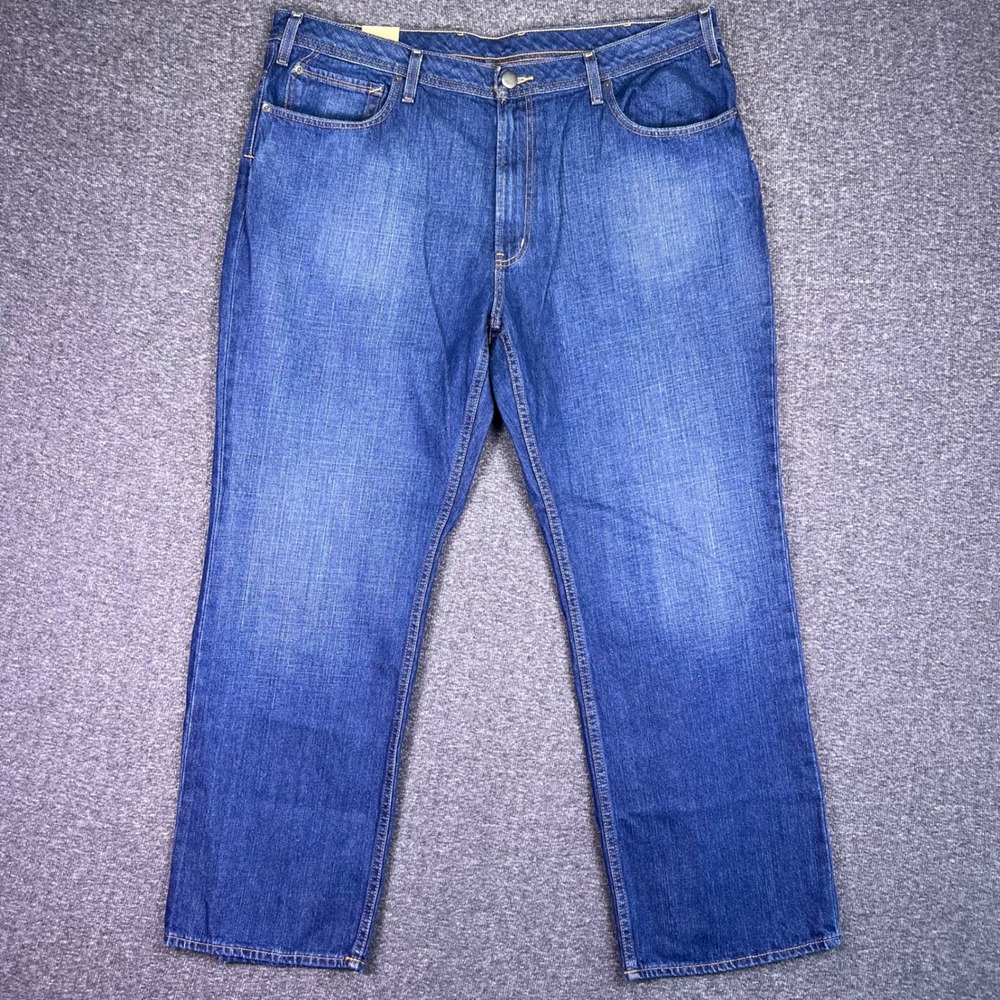 Mustang‎ Jeans Mens 42x30 Blue Relaxed Western Straight Casual Cotton Denim NEW